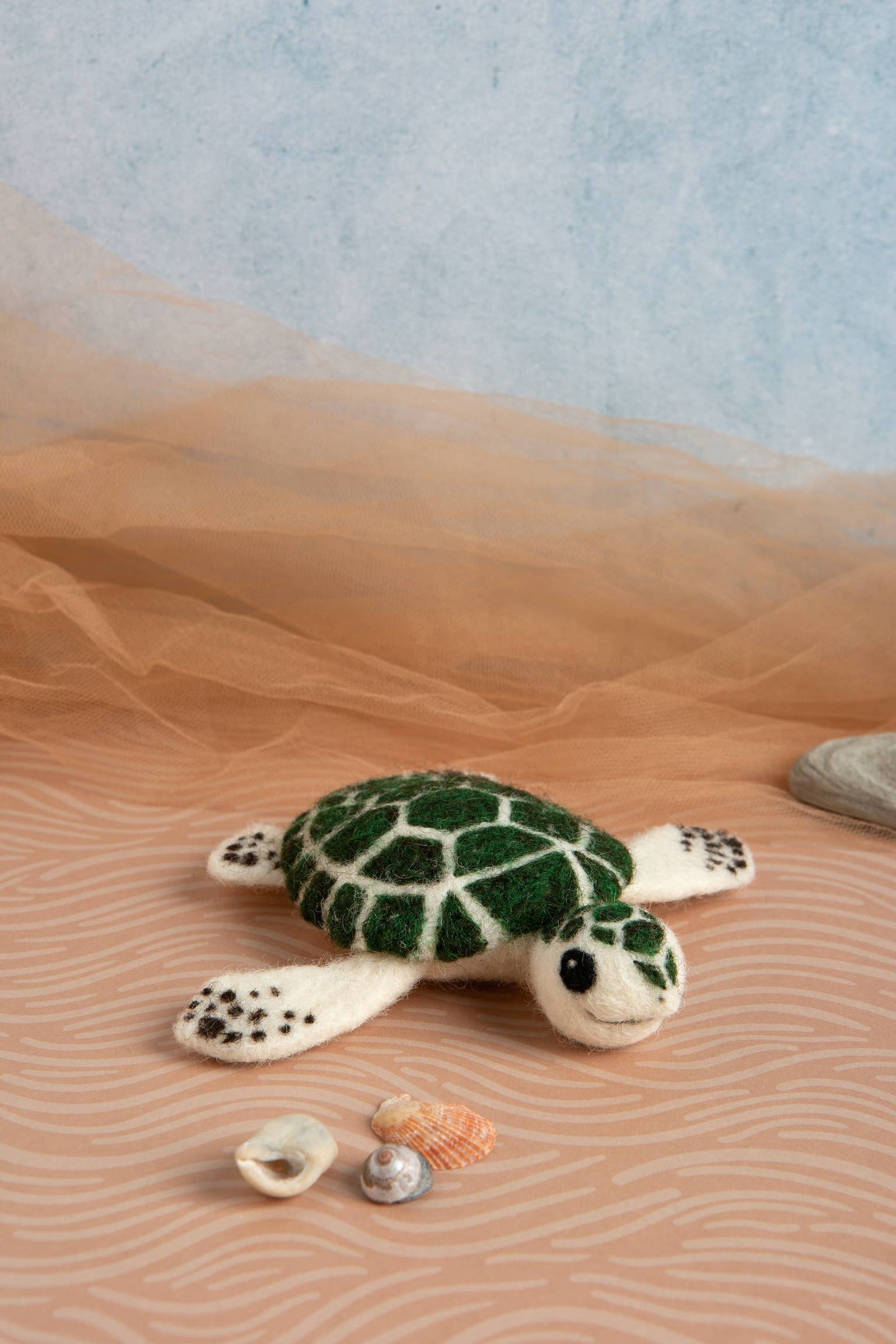 Hawthorn Handmade - Baby Sea Turtle Mini Needle Felting Kit