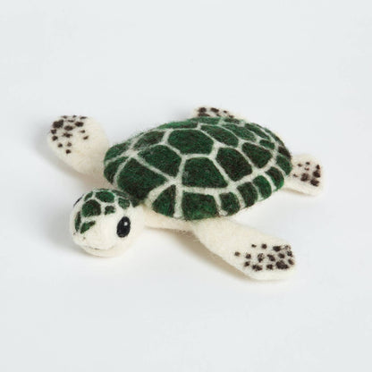 Hawthorn Handmade - Baby Sea Turtle Mini Needle Felting Kit