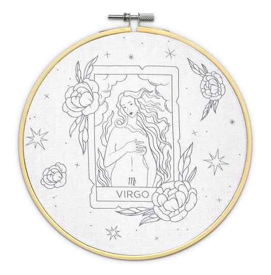 Signs Of Zodiac  Virgo Embroidery Kit