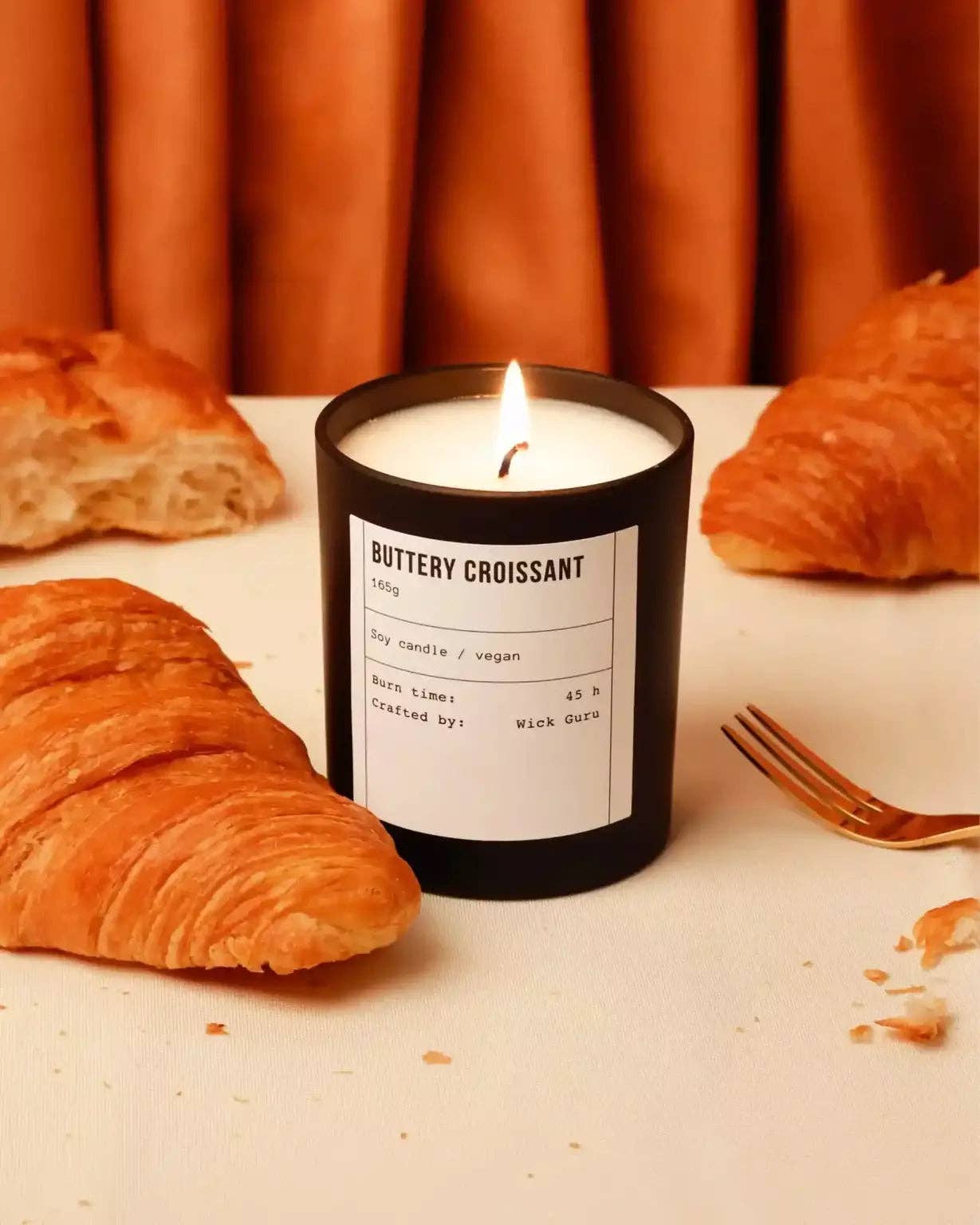 Croissant Scented Candle