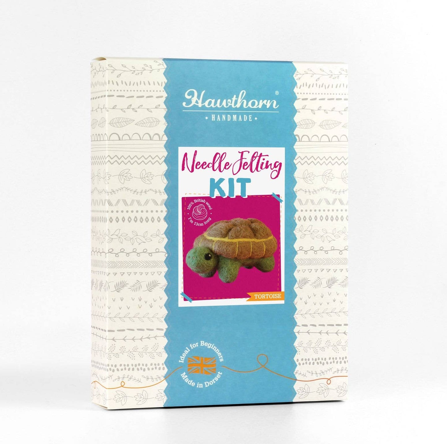 Hawthorn Handmade - Tortoise Needle Felting Kit