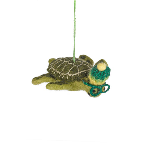 Simon The Sea Turtle Felt Decoration