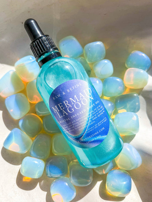 Mermaid Lagoon Crystal Infused Body Oil