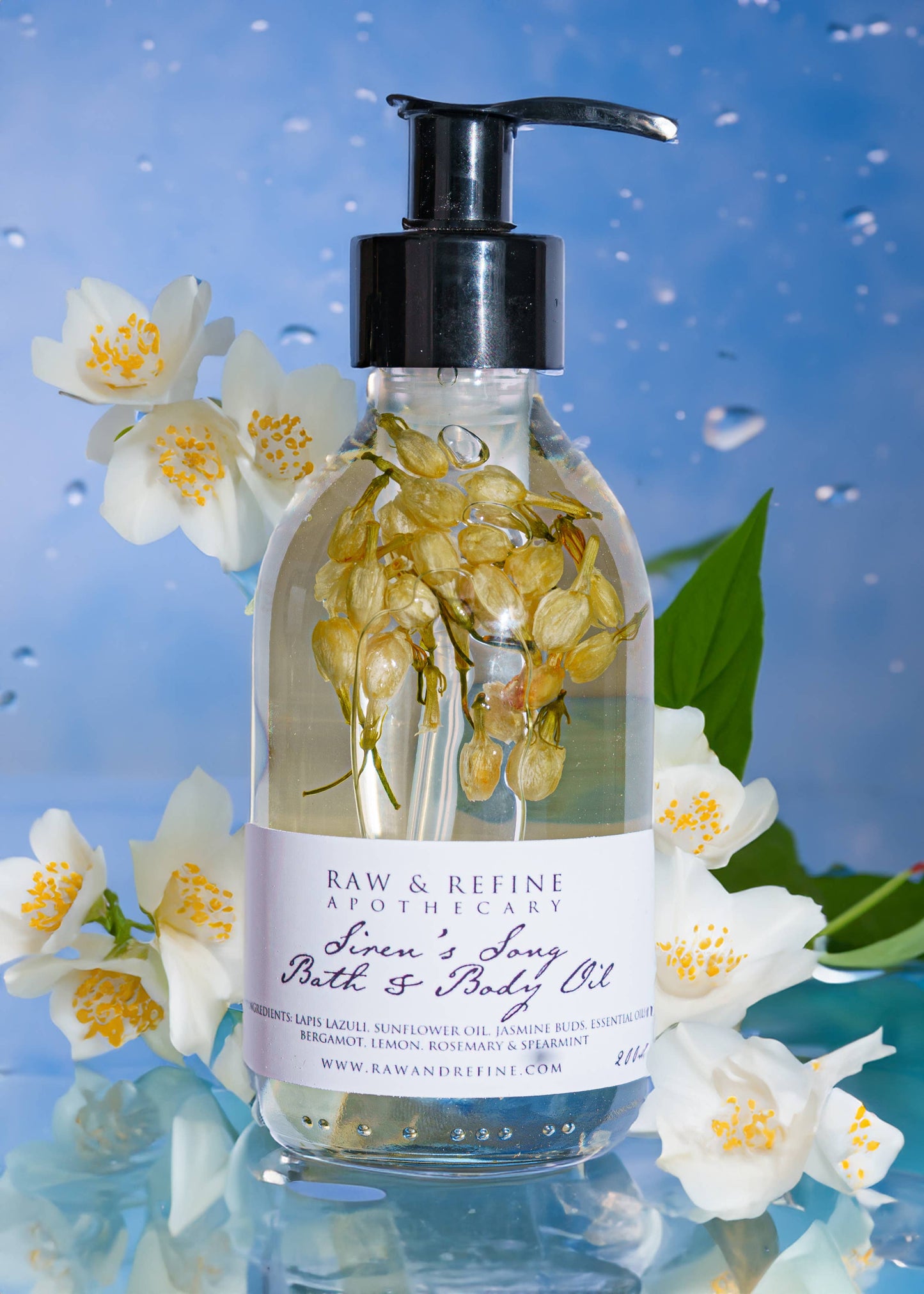 Siren's Song | Crystal Infused Bath & Body Botanical Oil