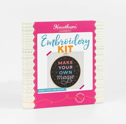 Hawthorn Handmade - Make Your Own Magic Embroidery Kit