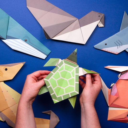 Create Your Own Giant Ocean Origami