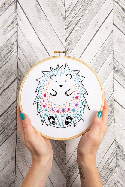 Hawthorn Handmade - Hedgehog Embroidery Kit