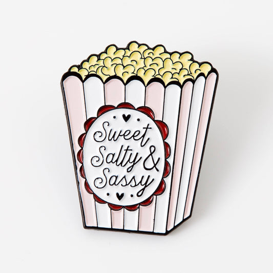 Sweet, Salty & Sassy Enamel Pin