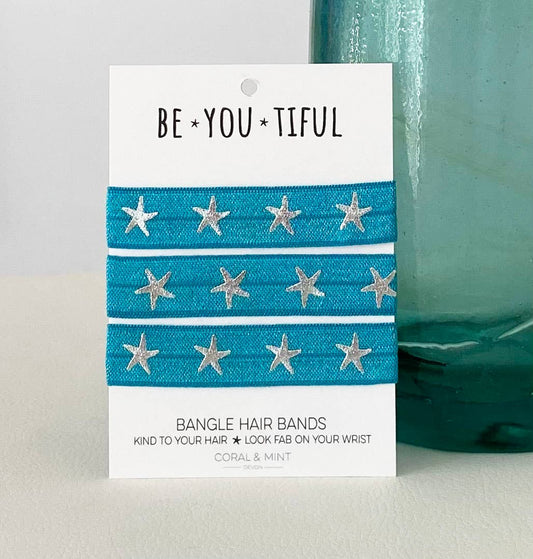 Be-You-Tiful  Teal Bangle Bands