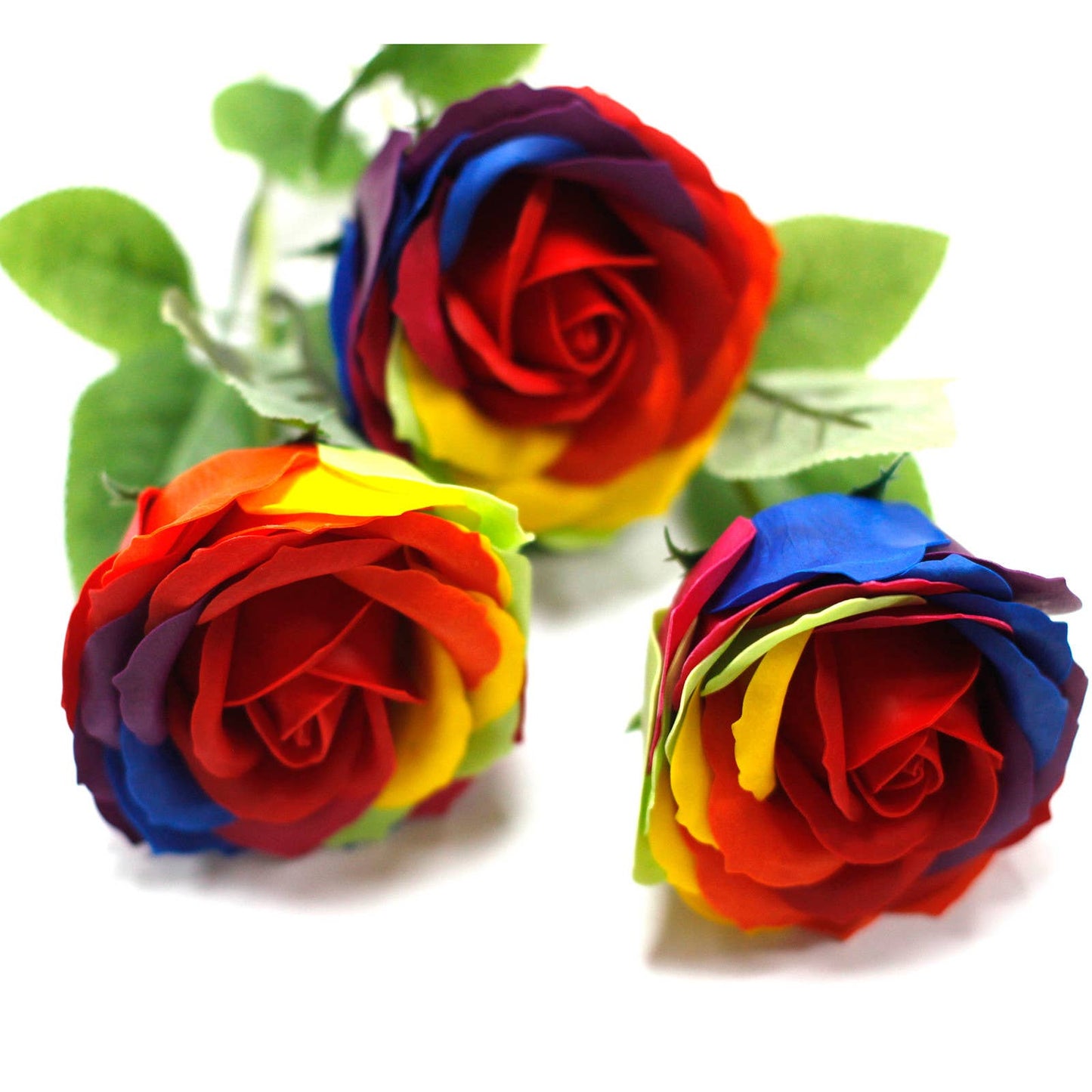 Rainbow Soap Rose