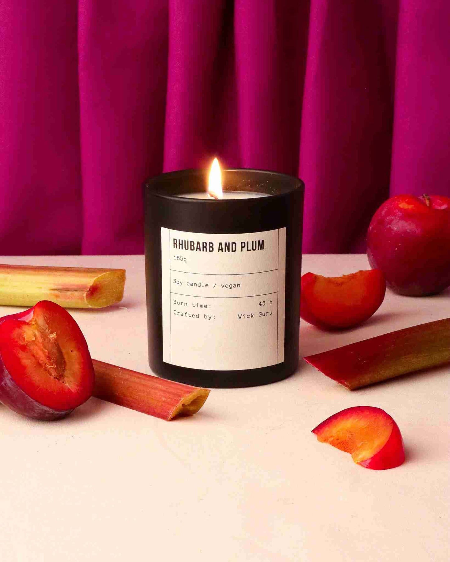 Rhubarb Plum Candle