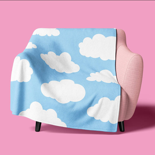 Oh So Daisy Oversized Clouds Blanket