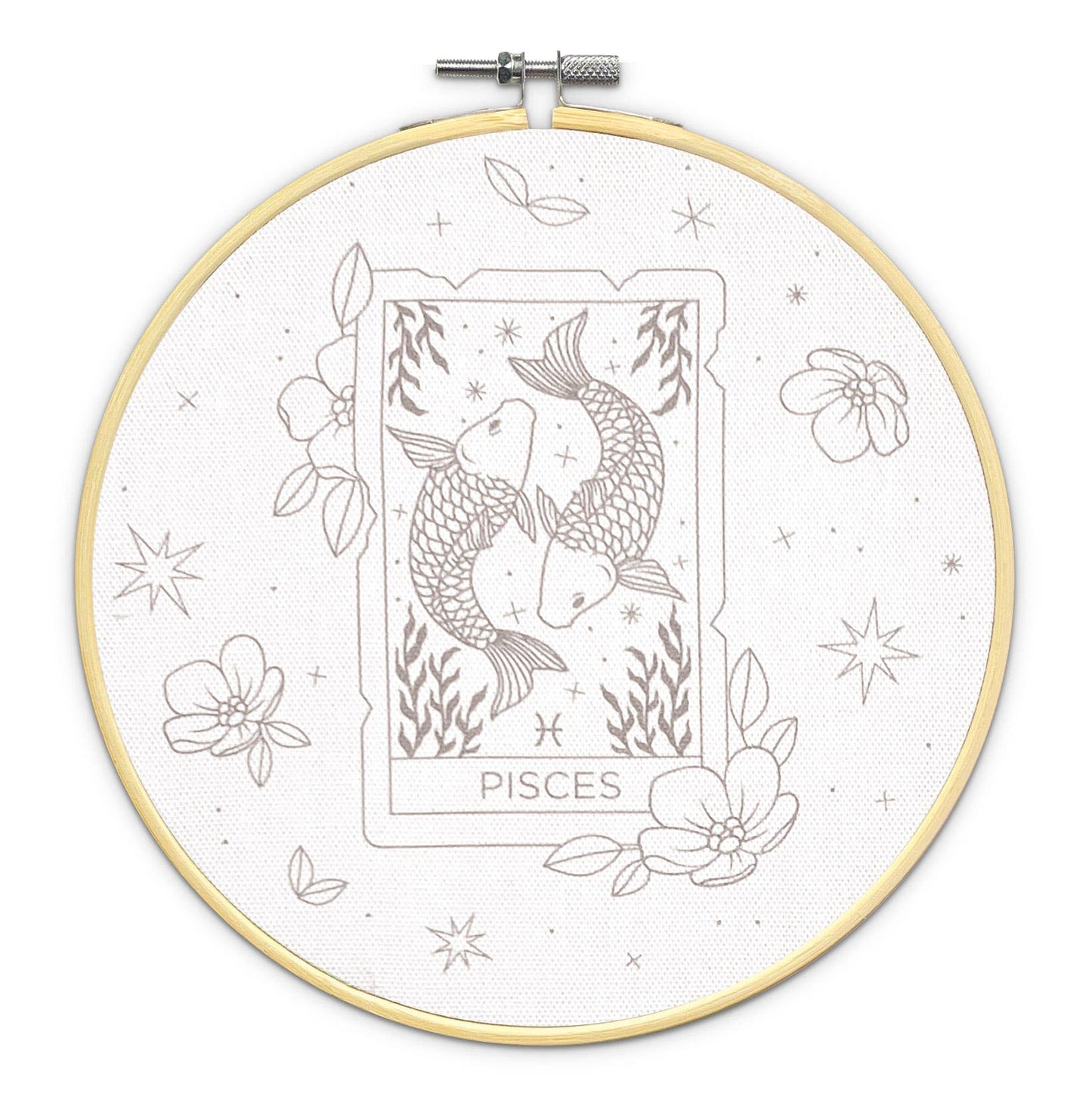 Signs Of Zodiac Pisces Embroidery Kit