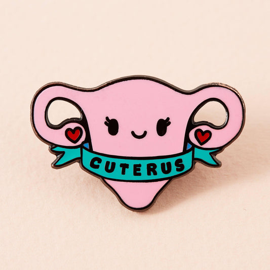 Cuterus Uterus Enamel Pin