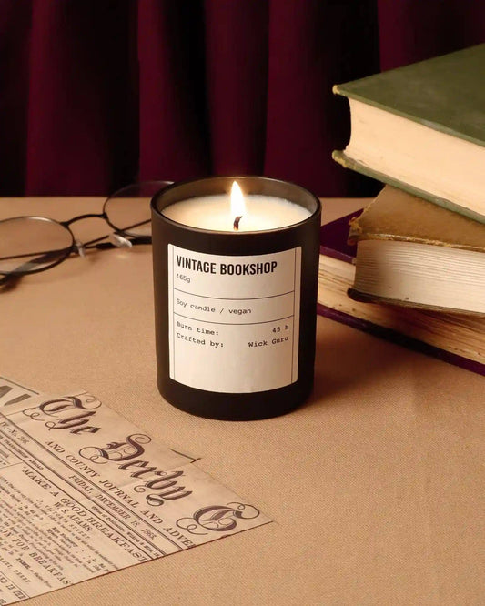 Vintage Bookshop Candle