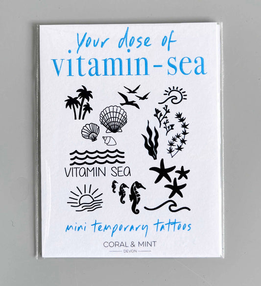 Vitamin Sea Mini Tattoos