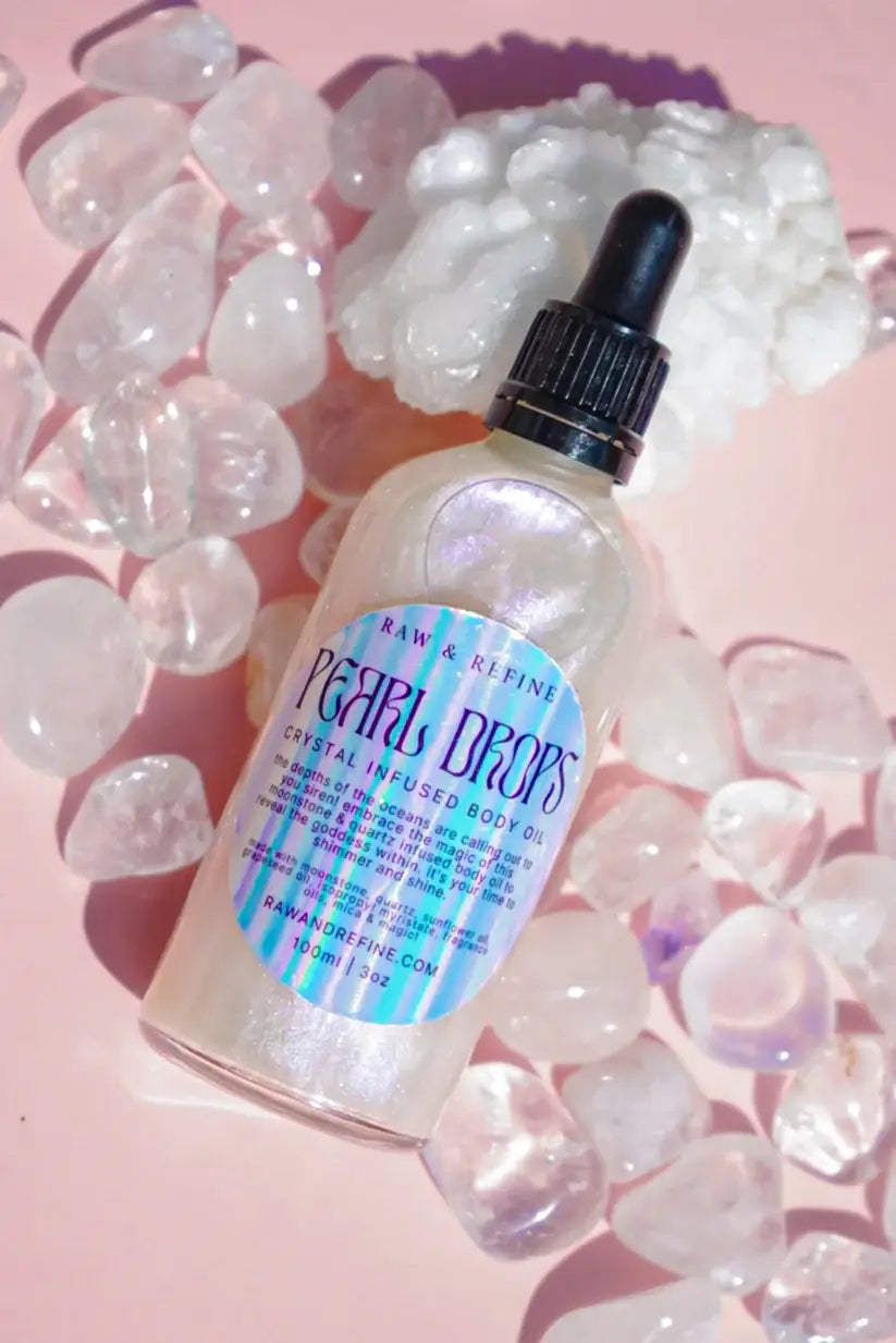 Pearl Drops | Crystal Infused Body Oil