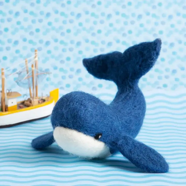 Hawthorn Handmade - Whale Needle Felting Kit