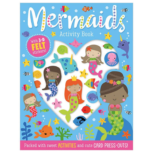 Mermaids Felt Sticker Activity Book