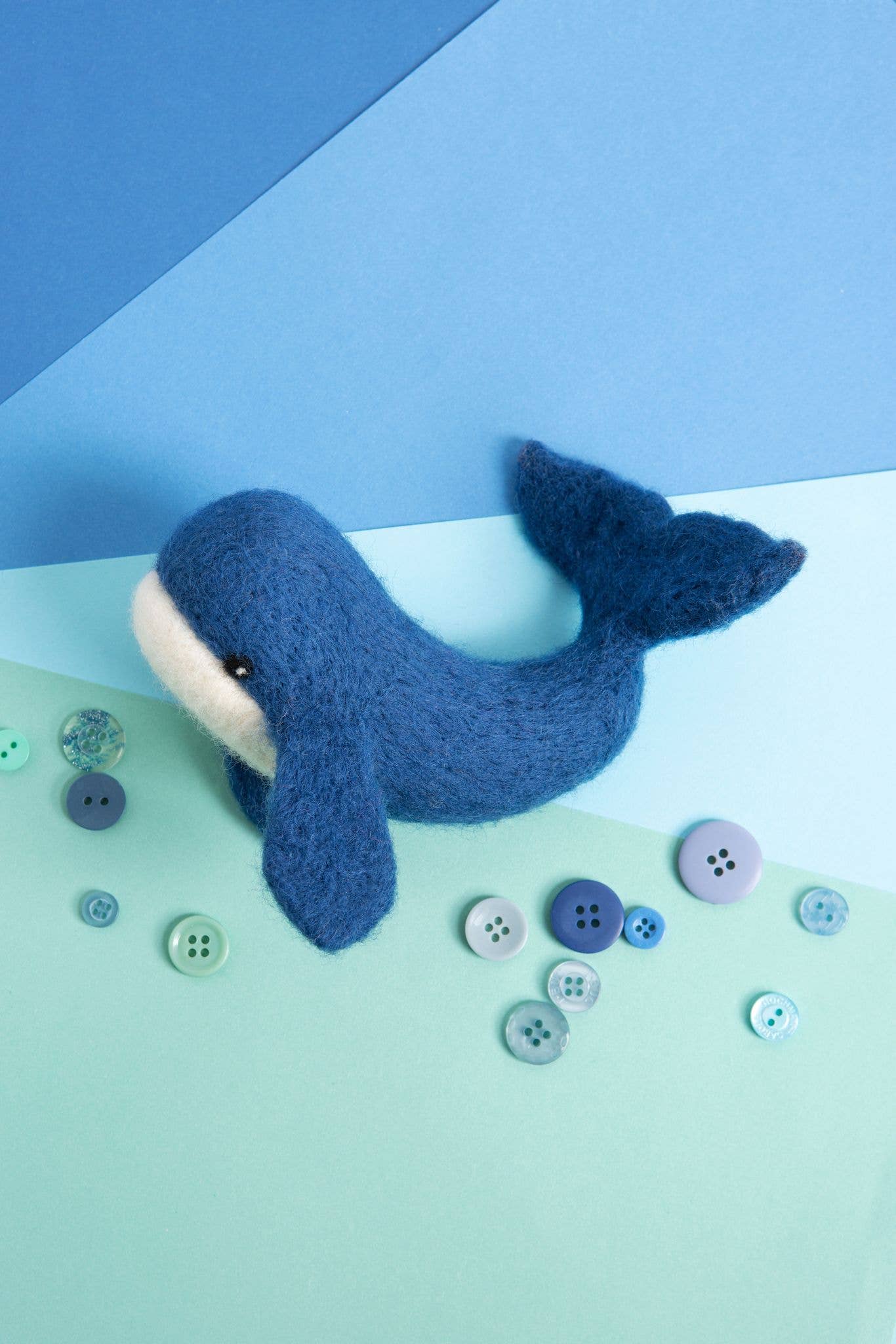 Hawthorn Handmade - Whale Needle Felting Kit